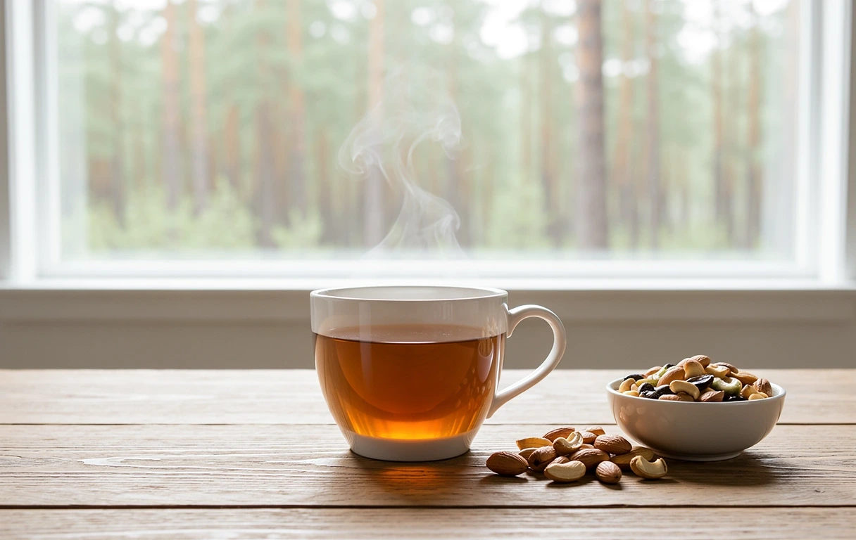 Peaceful lifestyle environment supporting hearing health.